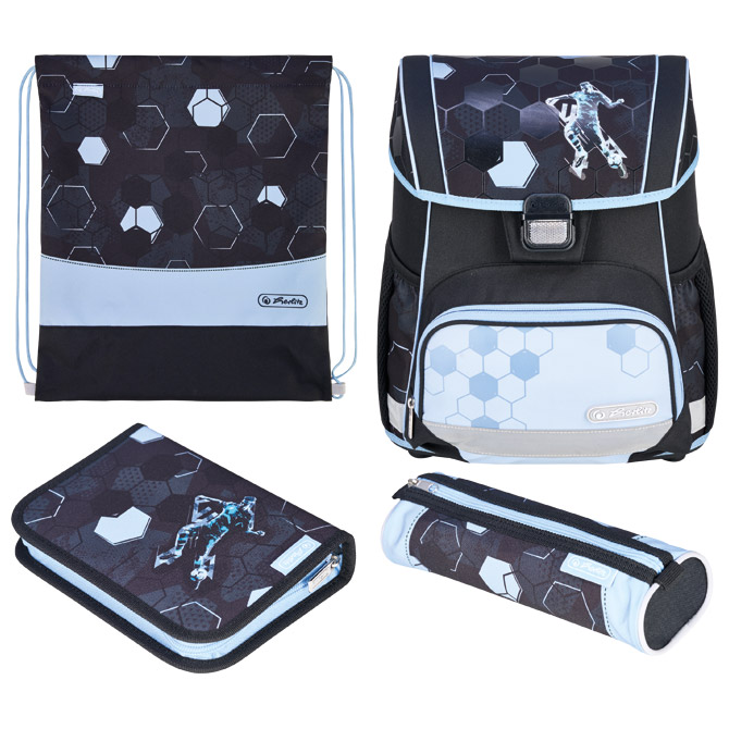 Torba školska anatomska 4/1 Loop Cyber Soccer Herlitz 50049325