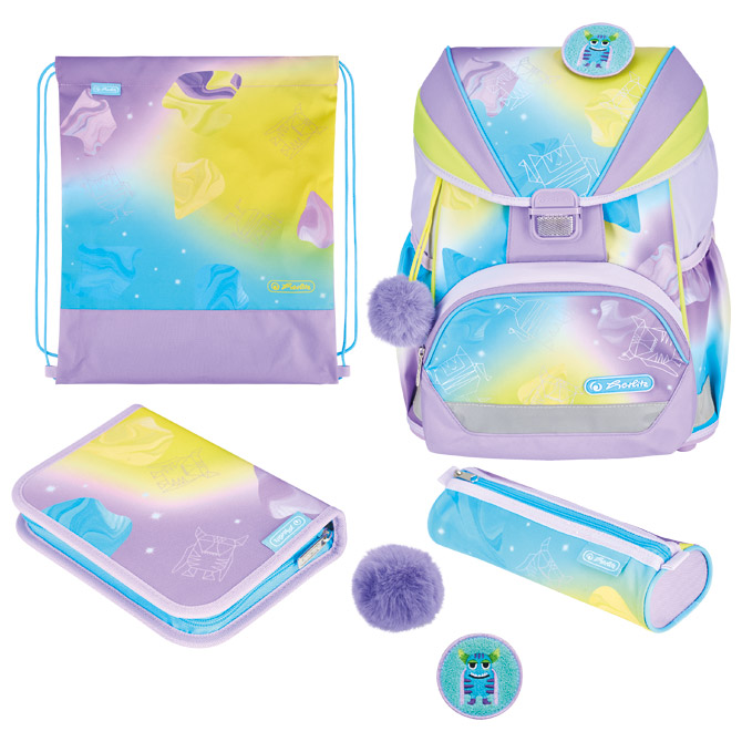 Torba školska anatomska 4/1 Ultralight Plus XL Little Monster Herlitz 50048922