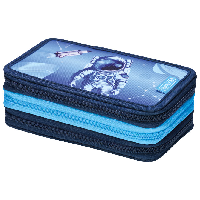 Pernica puna 3zipa Cosmic Explorer Herlitz 50049295 plava