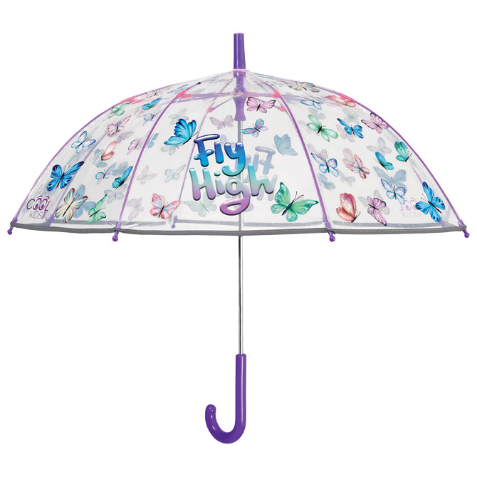 Kišobran dječji automatik Butterflies Perletti 15634