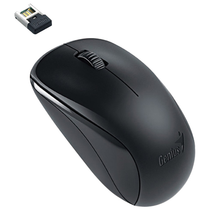 Miš usb 3tipke laserski bežični NX-7000 Genius crni