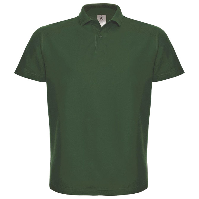 Majica kratki rukavi polo B&C ID.001 180g tamno zelena 2XL 