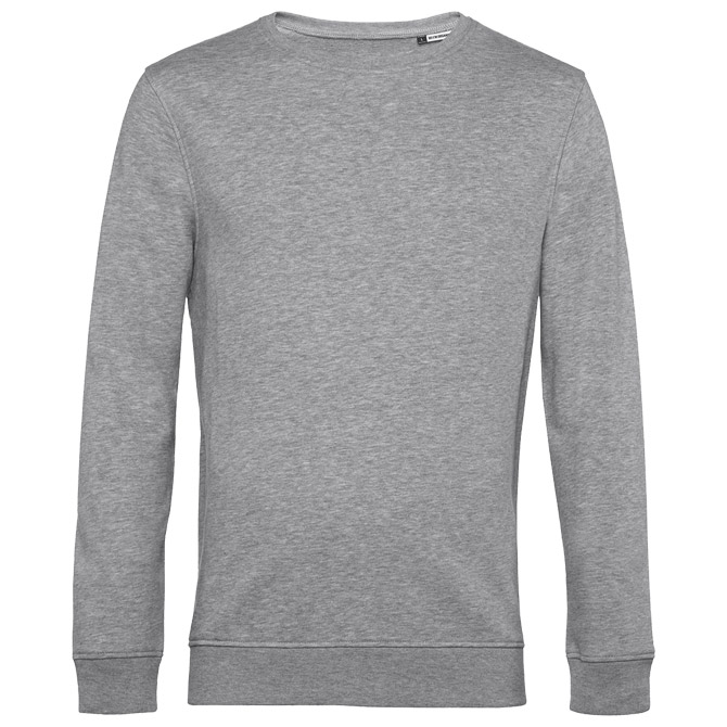 Majica dugi rukavi B&C Inspire Crew Neck 280g svijetlo siva 2XL